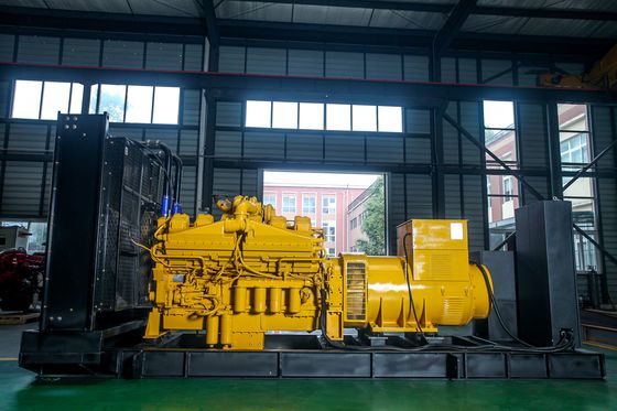 comprar Conjunto de generadores de combustible de metano respetuosos con el medio ambiente con una potencia de salida de 800-1500 kW online manufacture