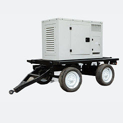 comprar Conjunto de remolque de generador de potencia de 100 kW para aplicaciones al aire libre online manufacture