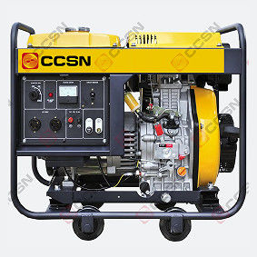 CCSN 5KW/6.25KVA conjunto de generadores diésel portátiles para el hogar tipo marco abierto de respaldo