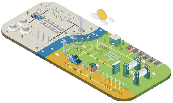 Sistemas de distribución de energía de aleación de aluminio personalizados 1000kVA 50Hz IP65
