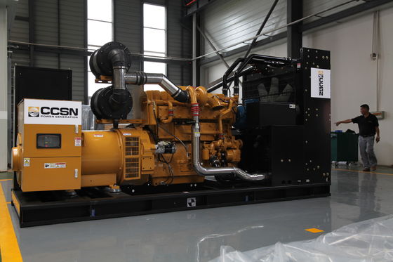 Conjunto de generadores paralelos de 500 kW para suministro de energía de alta eficiencia