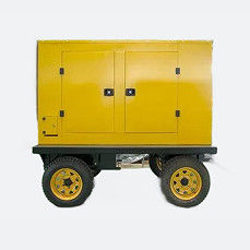 Generador de remolque de salida de potencia de 100KW configurado para una salida de alta potencia