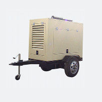 Conjunto de generadores de remolque de 100 kW para centros de datos y salas de servidores