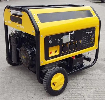 50 Hz de extracción por trazo 92×75mm 12VDC generador de gasolina con el método de arranque