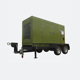 Generador de potencia de remolque de 100 kW para ubicaciones remotas