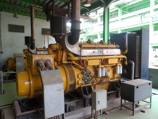 Conjunto de generadores industriales de motor eléctrico híbrido de 3500 kW