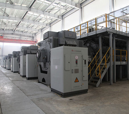 Conjunto de generadores industriales en contenedores de 2000 a 3500 kilovatios