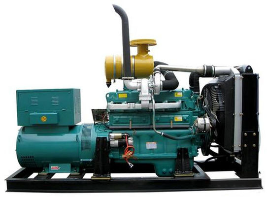 200L tanque de combustible generador de energía diesel silencioso 100kw Conjunto de agua refrigerada