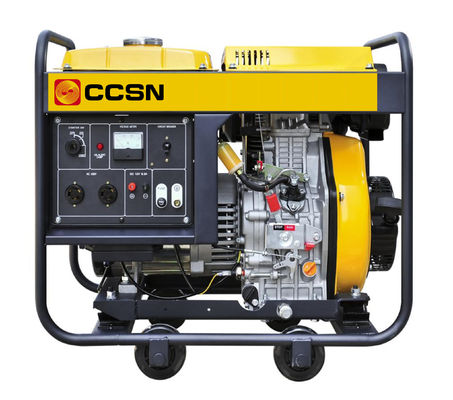 3000 r/min Velocidad nominal Generador industrial conjunto 380v 10kw Solución de energía pequeña