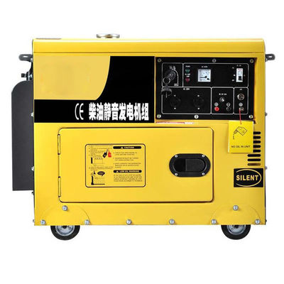 Generador de marco abierto 130 kg Peso neto 6,25 KVA Potencia nominal Código HS 8502132000
