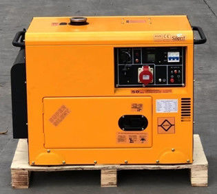 CCSN 6KW/8KVA Generador diesel portátil silencioso para el hogar de una fase 220V de tres fases 380V de bajo ruido de cobre puro ATS co